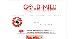 Desktop Screenshot of gold-mill.com